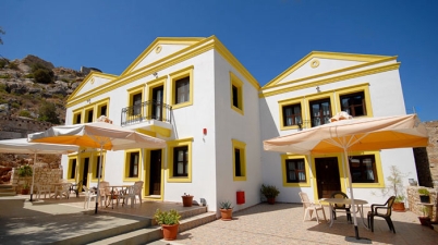 Kastellorizo houses :  Kastellorizo houses/villas on Kastellorizo island, Greece